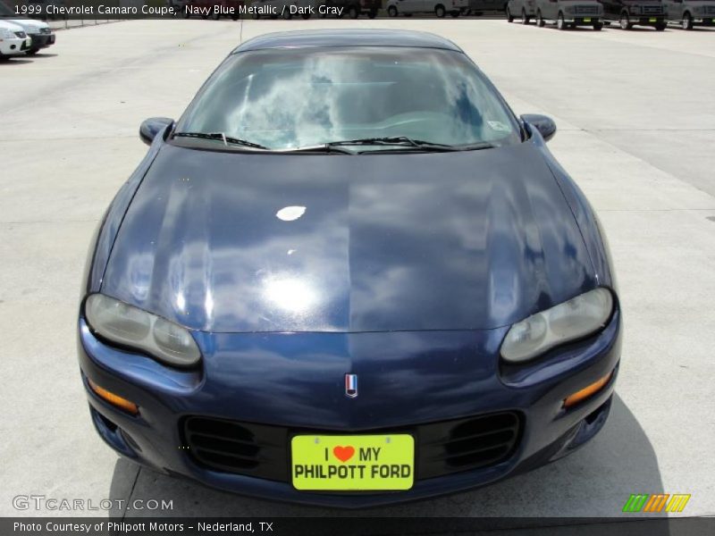 Navy Blue Metallic / Dark Gray 1999 Chevrolet Camaro Coupe