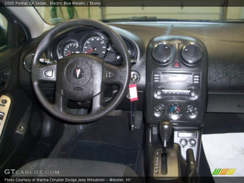Electric Blue Metallic / Ebony 2005 Pontiac G6 Sedan