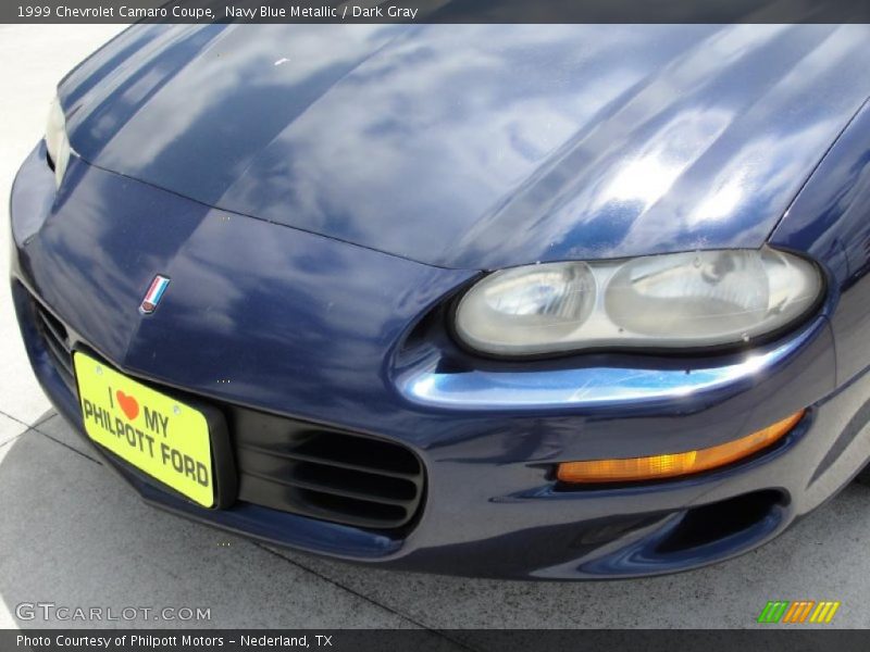 Navy Blue Metallic / Dark Gray 1999 Chevrolet Camaro Coupe