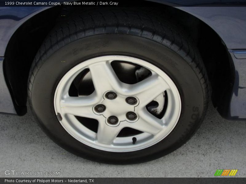 Navy Blue Metallic / Dark Gray 1999 Chevrolet Camaro Coupe