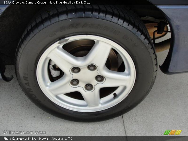 Navy Blue Metallic / Dark Gray 1999 Chevrolet Camaro Coupe