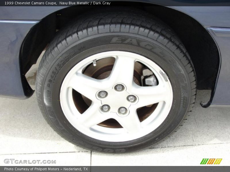 Navy Blue Metallic / Dark Gray 1999 Chevrolet Camaro Coupe