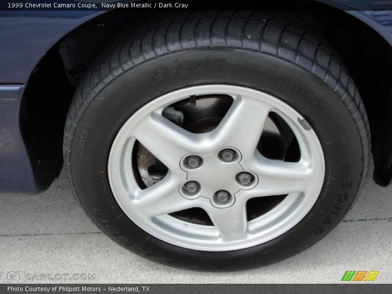 Navy Blue Metallic / Dark Gray 1999 Chevrolet Camaro Coupe