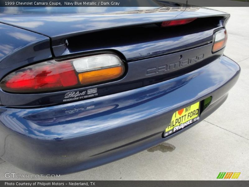 Navy Blue Metallic / Dark Gray 1999 Chevrolet Camaro Coupe
