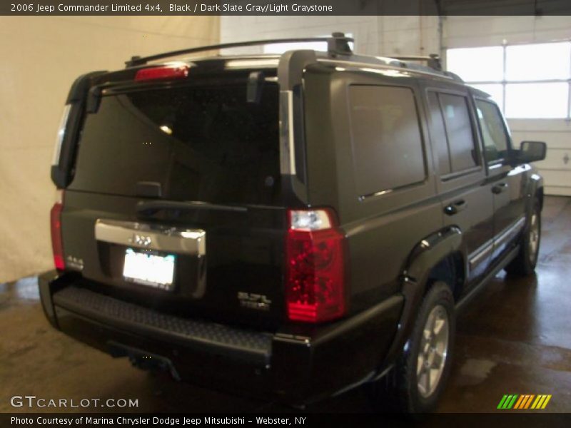 Black / Dark Slate Gray/Light Graystone 2006 Jeep Commander Limited 4x4