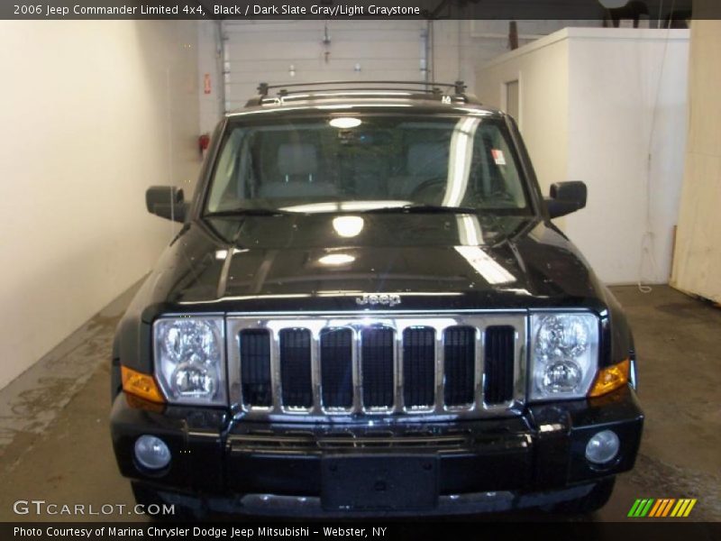 Black / Dark Slate Gray/Light Graystone 2006 Jeep Commander Limited 4x4