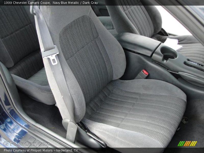 Navy Blue Metallic / Dark Gray 1999 Chevrolet Camaro Coupe