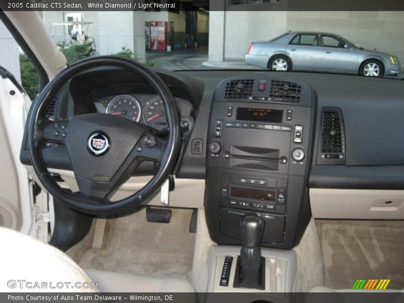 White Diamond / Light Neutral 2005 Cadillac CTS Sedan