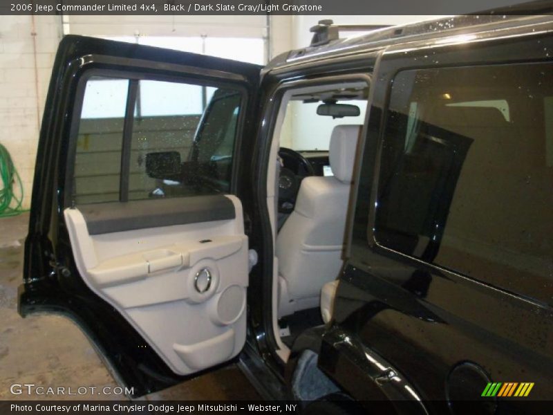 Black / Dark Slate Gray/Light Graystone 2006 Jeep Commander Limited 4x4