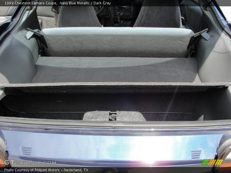 Navy Blue Metallic / Dark Gray 1999 Chevrolet Camaro Coupe