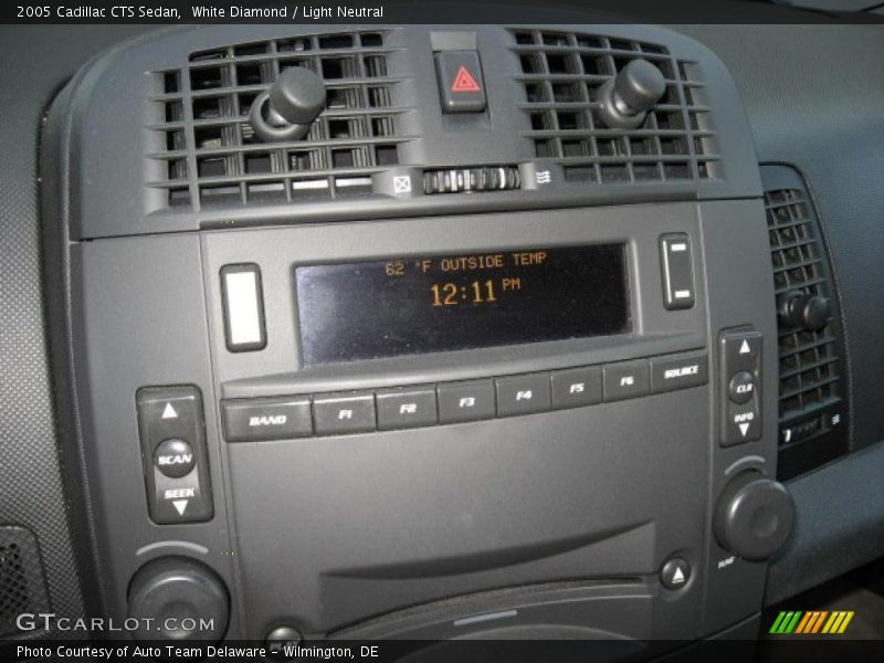 White Diamond / Light Neutral 2005 Cadillac CTS Sedan