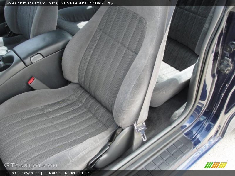 Navy Blue Metallic / Dark Gray 1999 Chevrolet Camaro Coupe