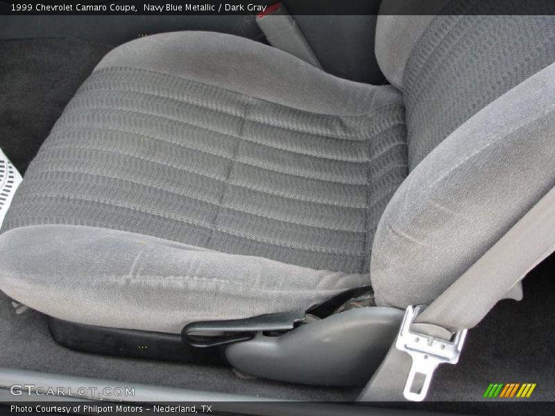 Navy Blue Metallic / Dark Gray 1999 Chevrolet Camaro Coupe