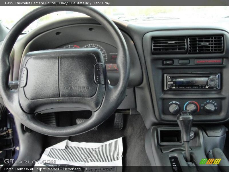 Navy Blue Metallic / Dark Gray 1999 Chevrolet Camaro Coupe