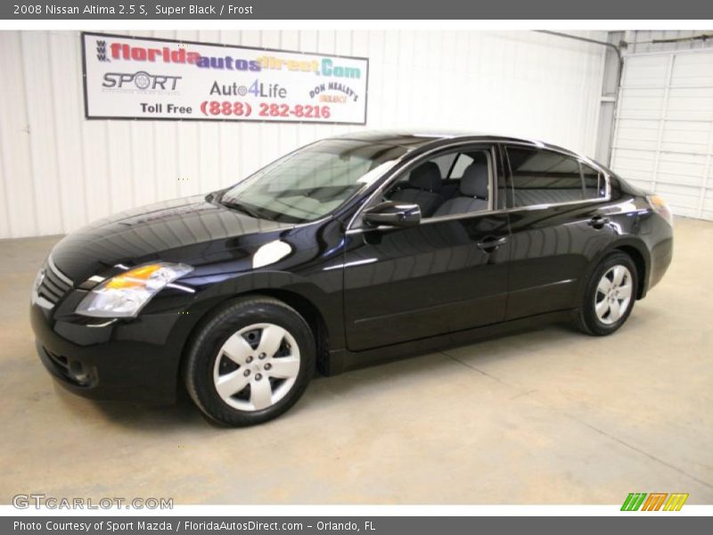 Super Black / Frost 2008 Nissan Altima 2.5 S