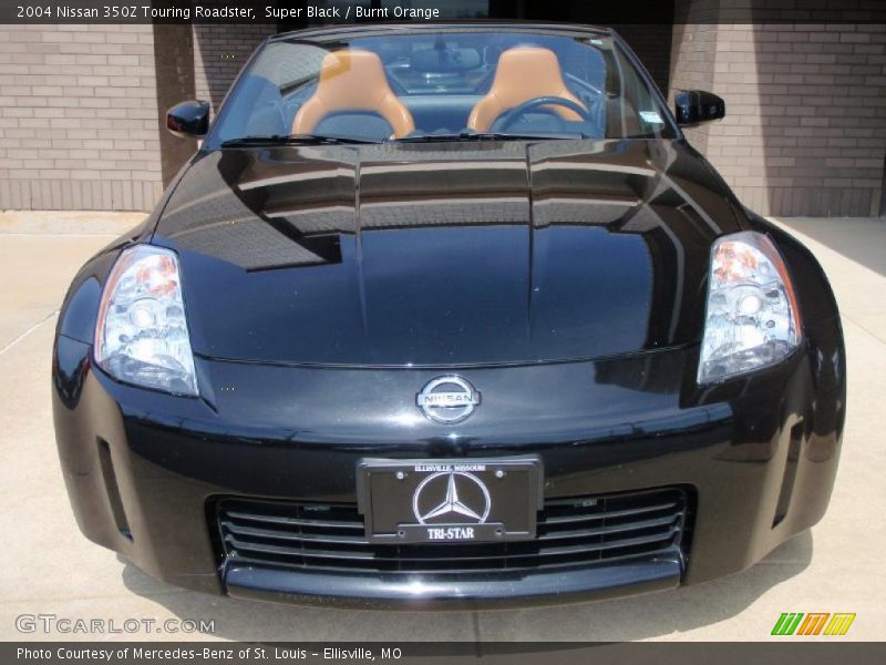 Super Black / Burnt Orange 2004 Nissan 350Z Touring Roadster