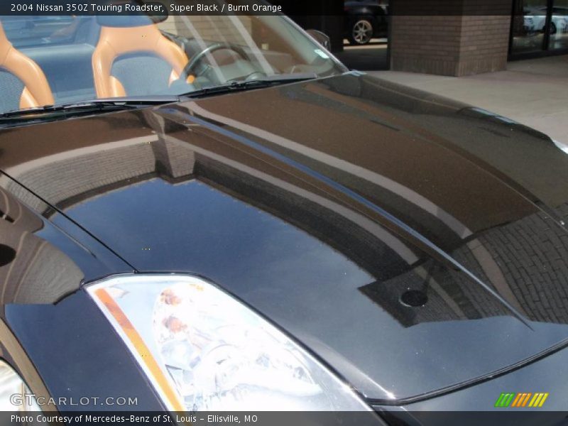 Super Black / Burnt Orange 2004 Nissan 350Z Touring Roadster