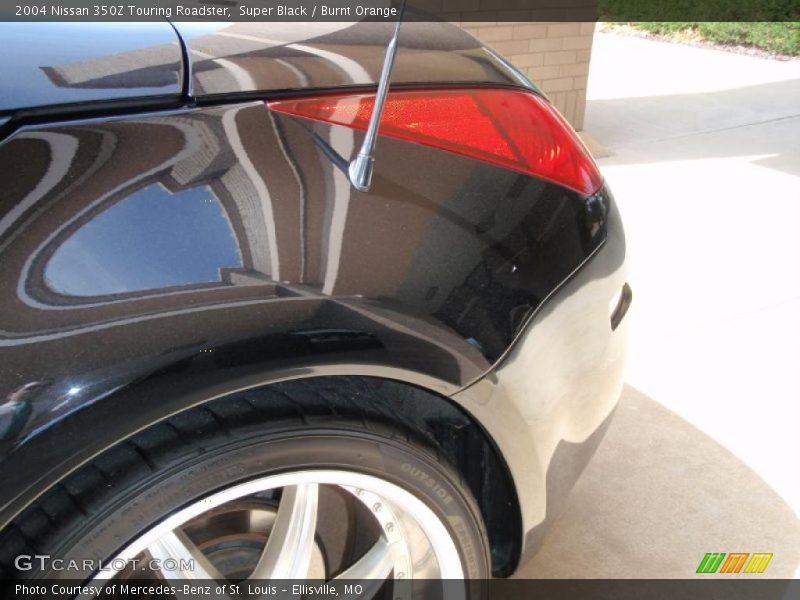 Super Black / Burnt Orange 2004 Nissan 350Z Touring Roadster