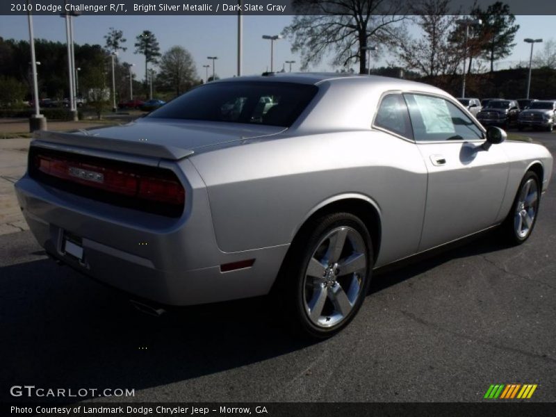 Bright Silver Metallic / Dark Slate Gray 2010 Dodge Challenger R/T