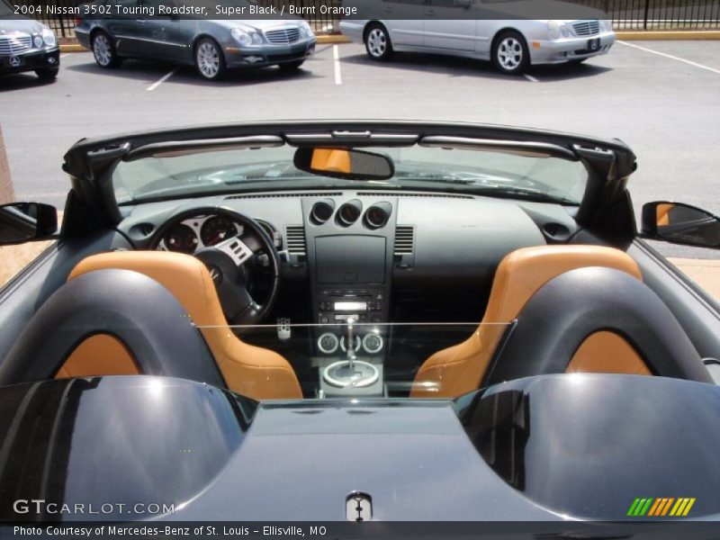 Super Black / Burnt Orange 2004 Nissan 350Z Touring Roadster