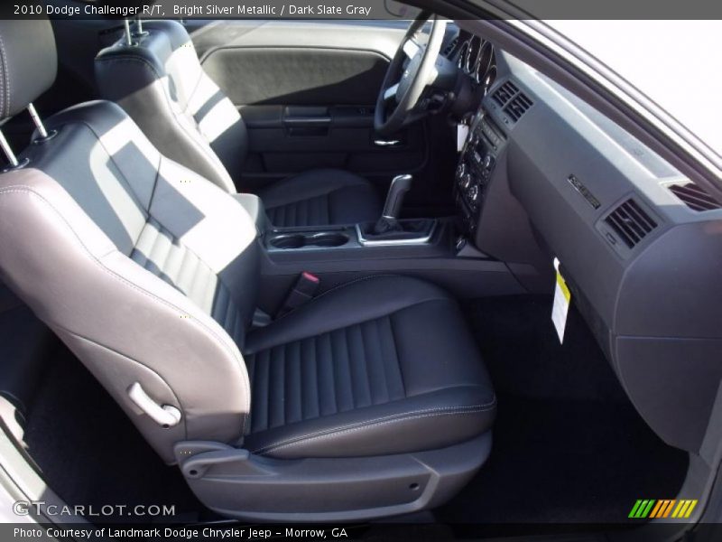 Bright Silver Metallic / Dark Slate Gray 2010 Dodge Challenger R/T