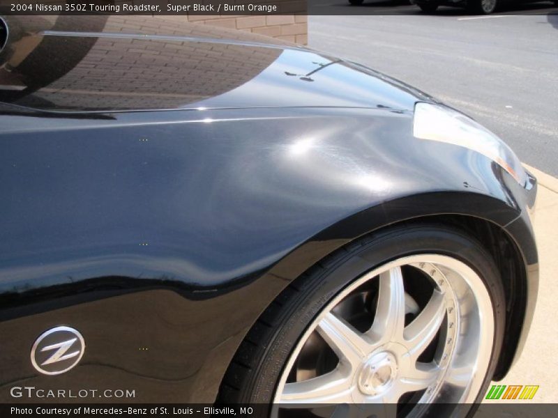 Super Black / Burnt Orange 2004 Nissan 350Z Touring Roadster