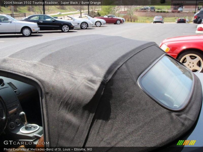 Super Black / Burnt Orange 2004 Nissan 350Z Touring Roadster