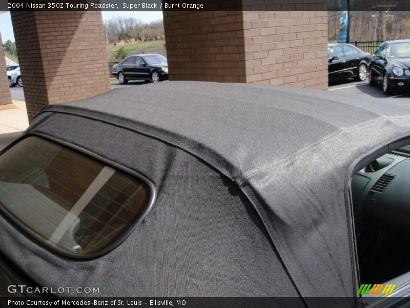 Super Black / Burnt Orange 2004 Nissan 350Z Touring Roadster