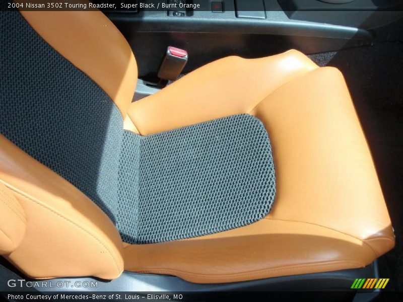 Super Black / Burnt Orange 2004 Nissan 350Z Touring Roadster