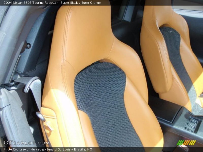 Super Black / Burnt Orange 2004 Nissan 350Z Touring Roadster