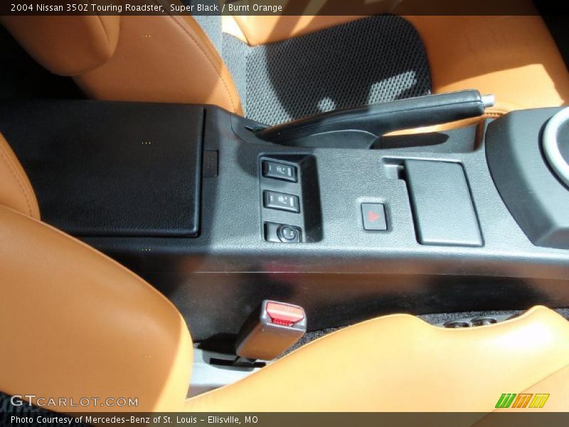 Super Black / Burnt Orange 2004 Nissan 350Z Touring Roadster