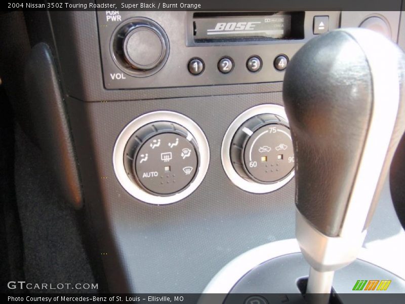 Super Black / Burnt Orange 2004 Nissan 350Z Touring Roadster