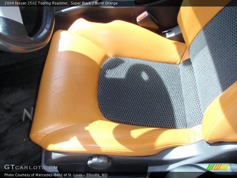 Super Black / Burnt Orange 2004 Nissan 350Z Touring Roadster