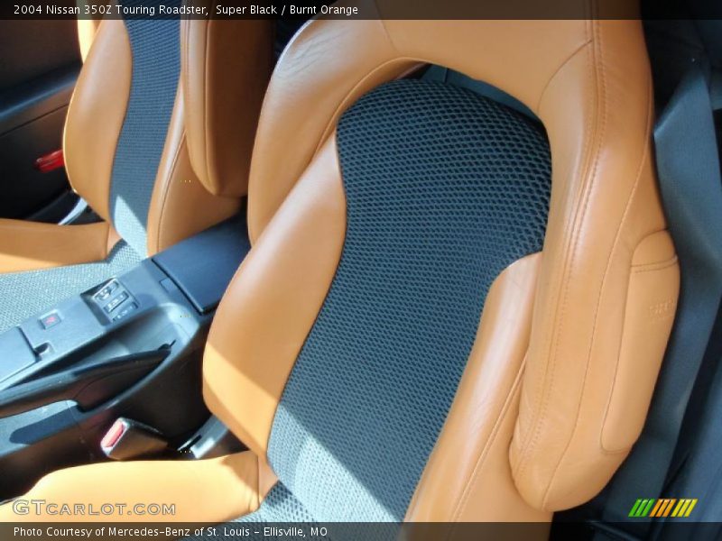 Super Black / Burnt Orange 2004 Nissan 350Z Touring Roadster
