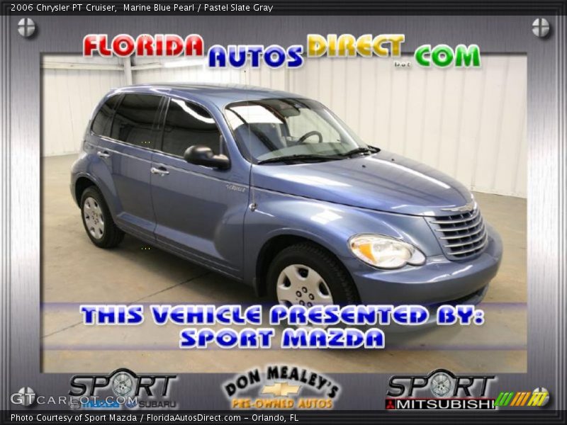 Marine Blue Pearl / Pastel Slate Gray 2006 Chrysler PT Cruiser