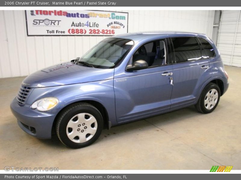 Marine Blue Pearl / Pastel Slate Gray 2006 Chrysler PT Cruiser