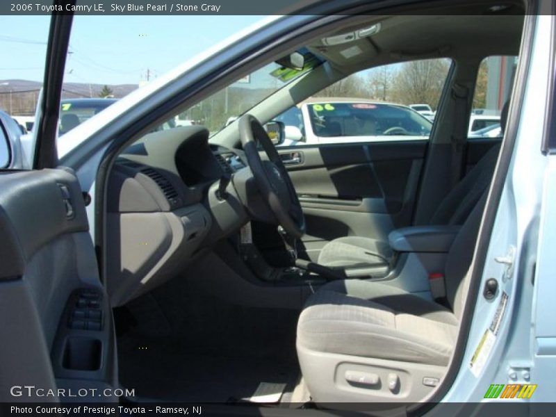 Sky Blue Pearl / Stone Gray 2006 Toyota Camry LE