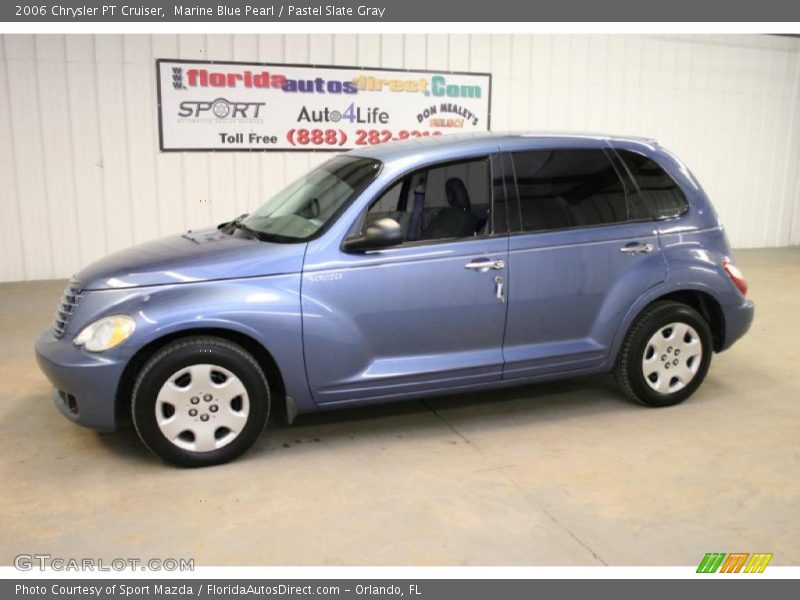 Marine Blue Pearl / Pastel Slate Gray 2006 Chrysler PT Cruiser