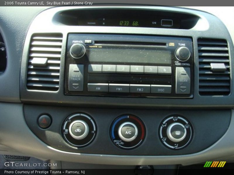 Sky Blue Pearl / Stone Gray 2006 Toyota Camry LE