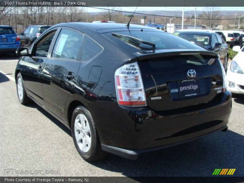 Black / Dark Gray 2007 Toyota Prius Hybrid