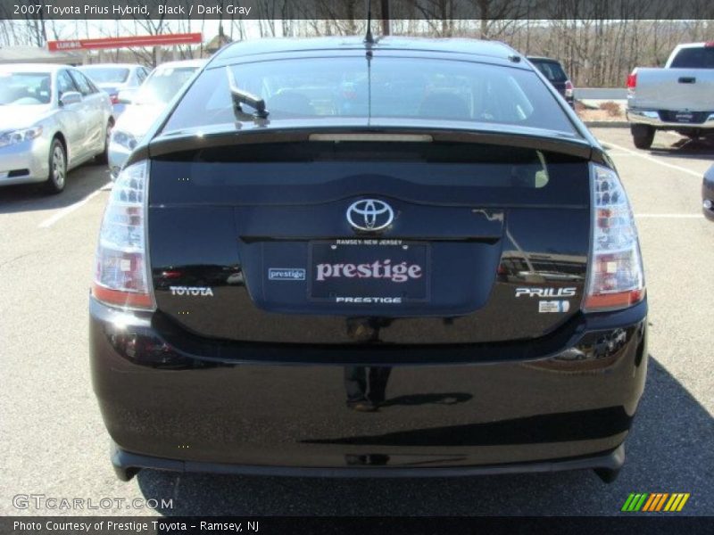 Black / Dark Gray 2007 Toyota Prius Hybrid