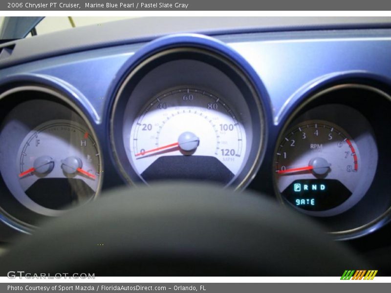Marine Blue Pearl / Pastel Slate Gray 2006 Chrysler PT Cruiser