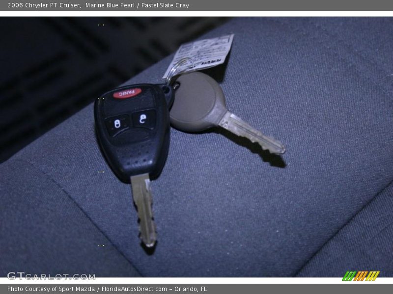 Marine Blue Pearl / Pastel Slate Gray 2006 Chrysler PT Cruiser