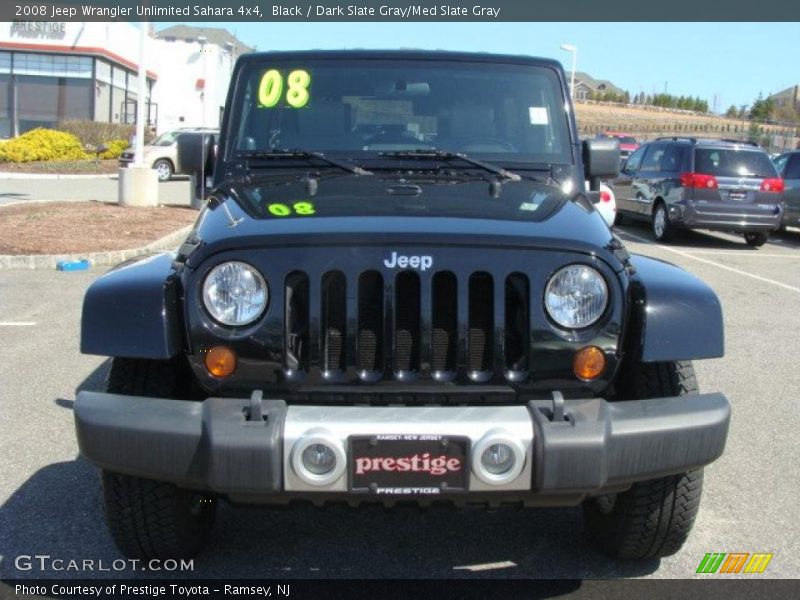 Black / Dark Slate Gray/Med Slate Gray 2008 Jeep Wrangler Unlimited Sahara 4x4