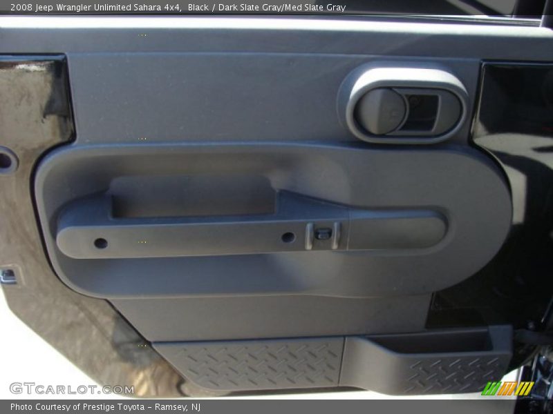 Black / Dark Slate Gray/Med Slate Gray 2008 Jeep Wrangler Unlimited Sahara 4x4