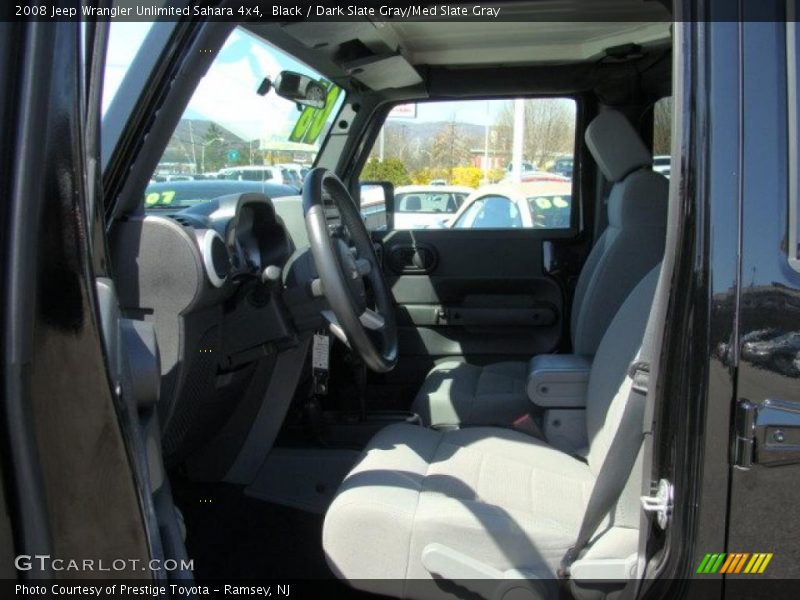 Black / Dark Slate Gray/Med Slate Gray 2008 Jeep Wrangler Unlimited Sahara 4x4