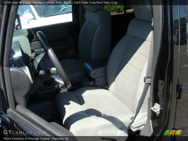 Black / Dark Slate Gray/Med Slate Gray 2008 Jeep Wrangler Unlimited Sahara 4x4
