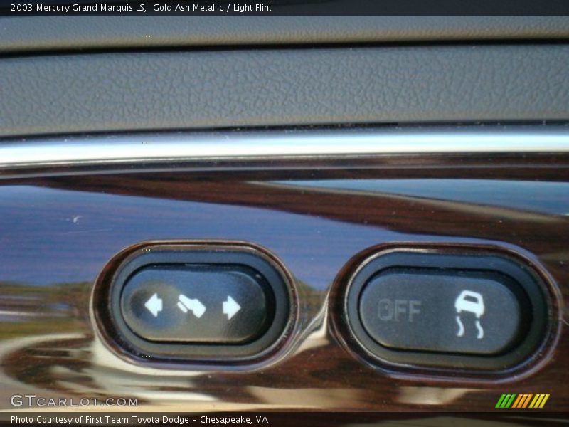 Gold Ash Metallic / Light Flint 2003 Mercury Grand Marquis LS