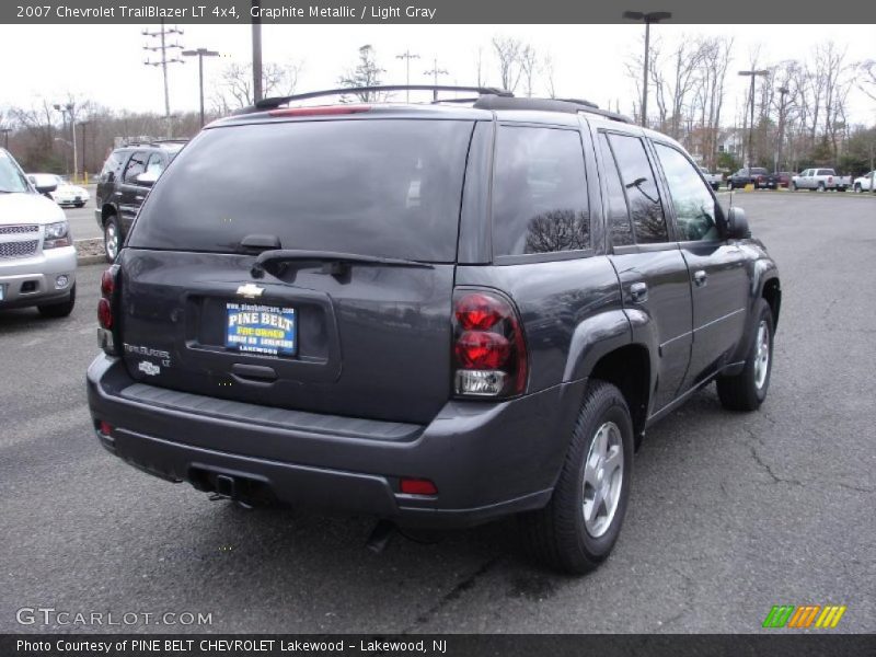 Graphite Metallic / Light Gray 2007 Chevrolet TrailBlazer LT 4x4