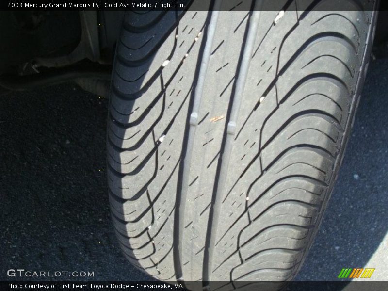 Gold Ash Metallic / Light Flint 2003 Mercury Grand Marquis LS
